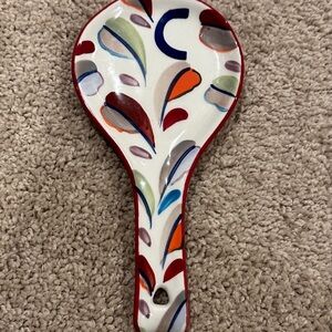 Anthropologie Monogram Spoon Rest Letter C NEW
